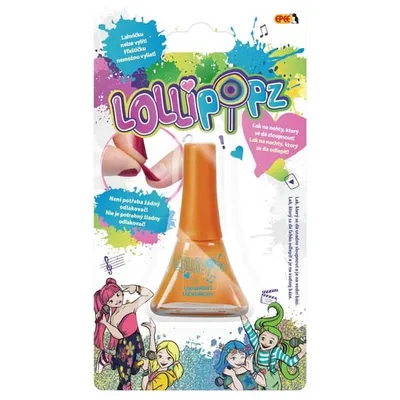 Obrázek produktu pro Lak na nehty Lollipopz - oranžový
