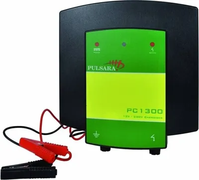 Obrázek produktu pro Elektrický ohradník Pulsara PC1300 (12 V/230 V) – dosah až 7 km