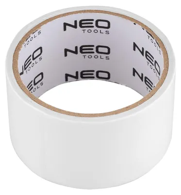 Produktbild von NEO TOOLS Doppelseitiges Klebeband 50mm x 5m: Stark haftendes Montageband für Teppiche, Leisten & DIY
