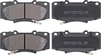 Produktbild von A.B.S. Bremsbeläge Satz Vorne für TOYOTA HILUX III Pick-up (TGN1, GGN2, GGN1, KUN2, KUN1) 37881