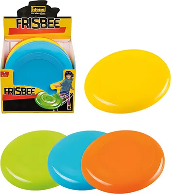 Produktbild von Idena Disk Flyers, ca. 19 cm, sortiert in 3 Farben, Wurfscheibe für Sommer