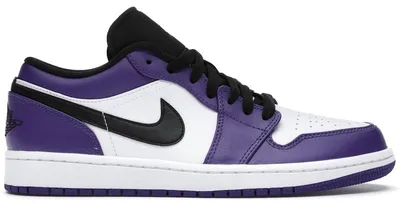 Produktbild von Jordan 1 Low Court Purple White - EU 40