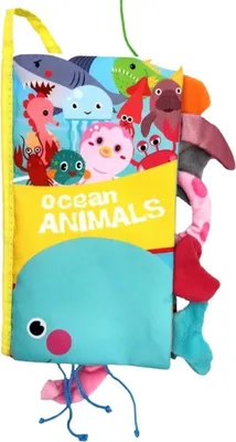 Produktbild von WOOPIE BABY Buch mit Schwänzen aus Meerestiermaterial