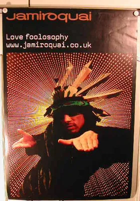 Zdjęcie produktu dla Jamiroquai - Love Foolosophy - 2002 - Plakat - 51x75 cm
