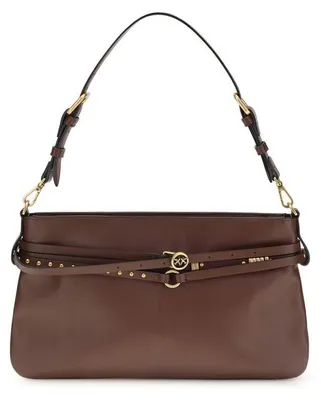 Produktbild von PINKO Schultertasche aus Kalbsleder in Braun 106176A0QO_R49Q