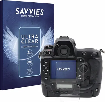 Produktbild von 6x Für Nikon D3x Schutzfolie Savvies Displayschutz Display Schutz Folie Klar Transparent