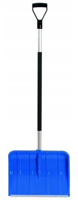 Produktbild von Schneeschieber Ergonomischer Schneeräumer Schneeschaufel Alukante Alpin Alutube