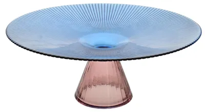 Productafbeelding van Patera glazen schaal Mondex Daz Glass, blauw, 32x13 cm, 1 stuk