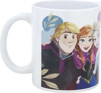 Produktbild von Disney Die Eiskönigin Elsa Anna Kaffeetasse Teetasse Tasse Geschenkidee 330 ml