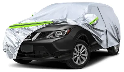 Produktbild von Autoabdeckung Wasserdicht Atmungsaktiv für Nissan Qashqai 2006-2022 Schwarz