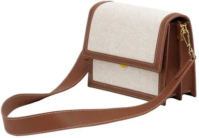 Produktbild von Mini Umhängetasche mit Überschlag – Beige