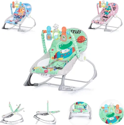 Produktbild von CHIPOLINO Vibrierende 2in1 Baby Spa Grün