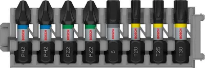 Zdjęcie produktu dla BOSCH 2608521U62 BOSCH PRO Impact Bit-Set, 8-teilig