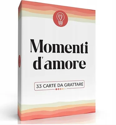 Produktbild von Spiel für Paare 33 Karten Romantisch Lustig Abenteuer Italienisch Sprache