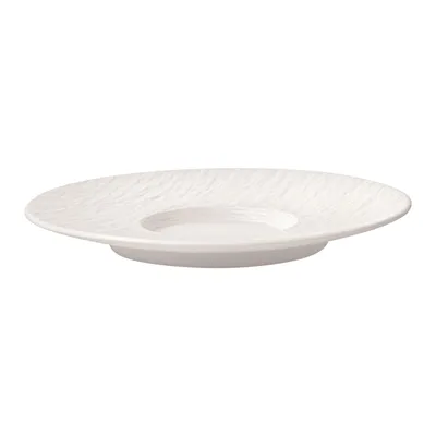 Produktbild von Villeroy & Boch Vorteilset 6 Stück Manufacture Rock blanc Café au lait Untertasse Premium Porcelain weiß 1042401220