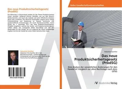 Produktbild von Das neue Produktsicherheitsgesetz (ProdSG)