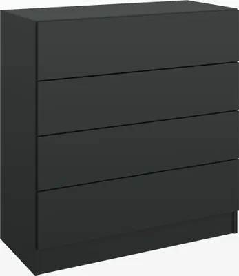 Produktbild von Kommode "Vaasa" 4 SK schwarz-matt