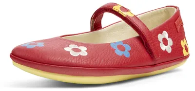 Image de Chaussures de camping, pour enfant, modèle mocassin/ballerine, couleur rouge vif, taille 25 (Europe)