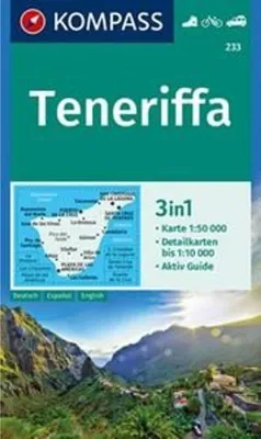 Produktbild von KOMPASS Wanderkarte 233 Teneriffa 1:50.000