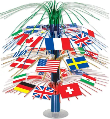 Image de Drapeaux du monde Décoration de table -