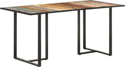Zdjęcie produktu dla Stół jadalniany, 160 cm, lite drewno z odzysku