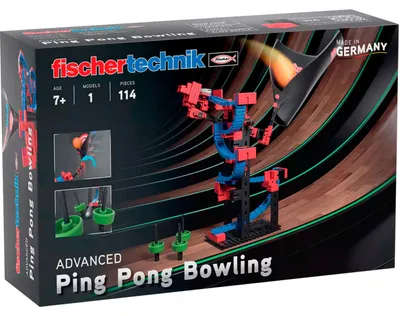 Obrázek produktu pro STEM sada Stave a hraj si stolní tenis a bowling, Fischertechnik