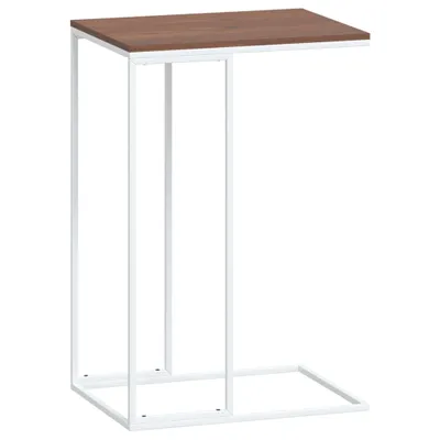 Produktbild von vidaXL Beistelltisch Weiß 40x30x59 cm Holzwerkstoff