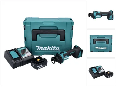 Produktbild von Makita DCO 181 RT1J Akku Rotationsschneider 18 V 32000 U/min Brushless + 1x Akku 5,0 Ah + Ladegerät + Makpac