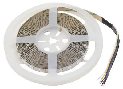 Zdjęcie produktu dla EUROLITE LED Strip 300 5m 5050 RGB/WW/CW 24V (50530143)