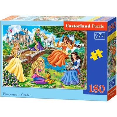 Produktbild von Castorland Princesses in Garden 180 pcs, 180 Stück(e), Cartoons, 7 Jahr(e)
