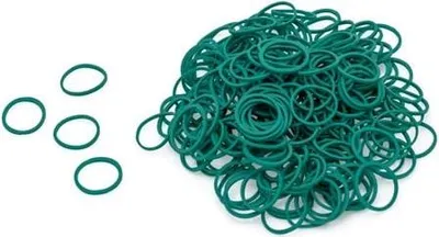 Obrázek produktu pro Receptura gumy 20 mm x 1,5 x 1,5 zelená - 1 kg