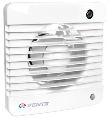 Immagine prodotto di Ventilatore a soffitto da 100 mm, 230 V, 14 W, portata d'aria 98 m³/h, livello di rumorosità 34 dB, con sensore di movimento (PIR), portata massima 100 metri