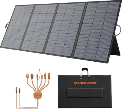 Obrázek produktu pro Solární panel, skládací konstrukce, vysoká účinnost, 400W solární panel