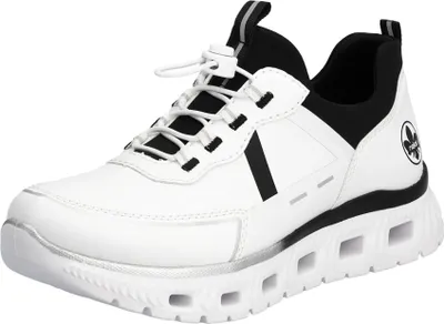 Produktbild von Rieker M6062-80 - Rieker Slipper Weiss Rieker Farbe: weiss, Größe: 37,