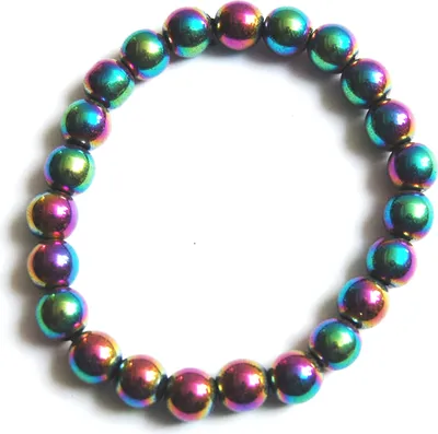 Produktbild von Kugel-Armband Rainbow, Ø 8 mm