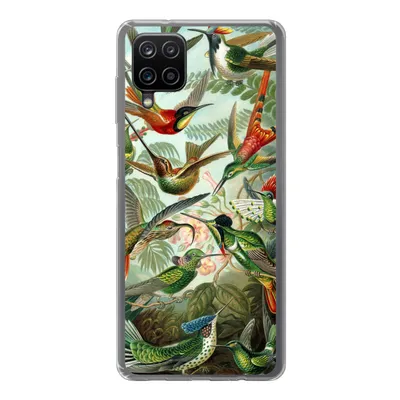 Produktbild von MuchoWow® Handyhülle Schutzhülle Hülle für Samsung Galaxy A12 Trochilidae - Alte Meister - Kunst Silikon Softcase Handy Hülle - Bild