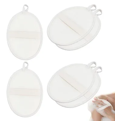 Produktbild von 6 Stück Natürliche Luffa Schwämme Exfolierend Oval 210x130mm