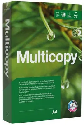 Produktbild von MULTICOPY Kopierpapier 2100005143 A4 2xgel. 500Bl.