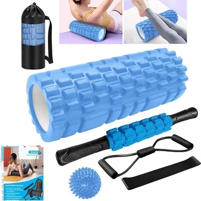 Zdjęcie produktu dla Zestaw Famanu Faszienroller 6-w-1 - do jogi, pilatesu i masażu