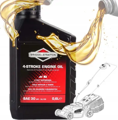 Obrázok produktu pre Olej NAC B&S 4-t, SAE 30 0,6 L. pre kosačky