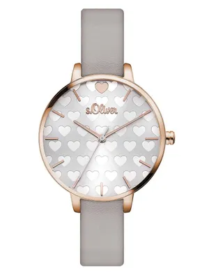 Produktbild von s.Oliver Damen Uhr Armbanduhr Leder SO-3475-LQ