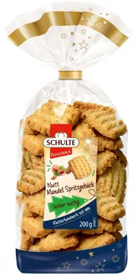 Produktbild von Schulte Nuss Mandel Spritzgebäck 200g