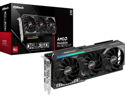 Image de ASRock RX9070XT CL 16 16GB DDR6 HDMI/3xDP