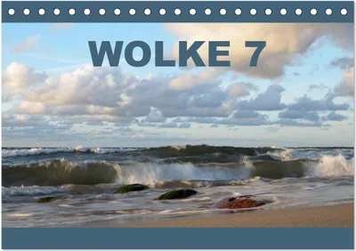 Produktbild von Wolke 7 (Tischkalender 2025 DIN A5 quer), CALVENDO Monatskalender