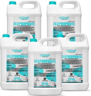 Produktbild von Isopropanol 25L 99,9% IPA Reinigungsalkohol Entfetter für Elektronik GiDeli
