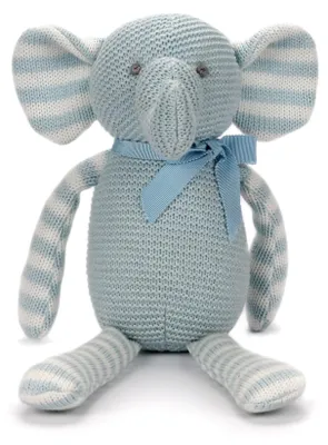 Image de Éléphant en Coton à câliner pour bébés, 18 cm