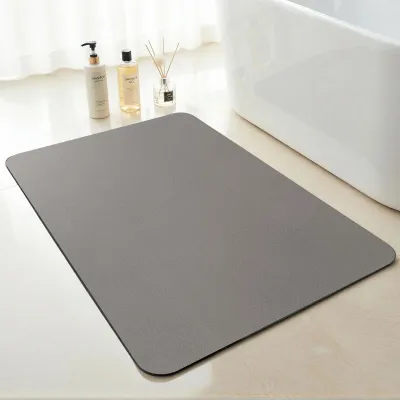 Productafbeelding van Absorberende en snel drogende badmat voor de badkamer, 60x90 cm