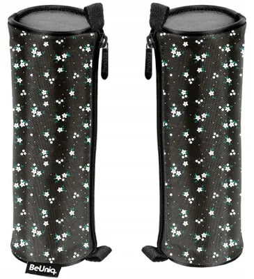 Produktbild von BeUniq Federmäppchen Tuba Mädchen Blumen Schwarz