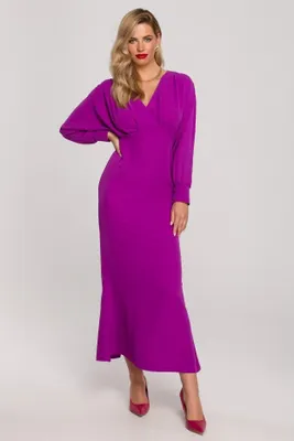 Produktbild von Makover Maxikleid für Frauen Kundry K143 lavendel M