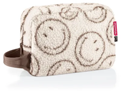 Produktbild von reisenthel Kulturbeutel BH1045 cosmeticpouch M smiley® teddy chocolate